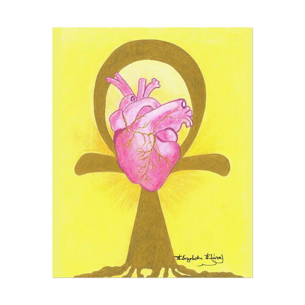 Rooted Heart Return Rolled Poster