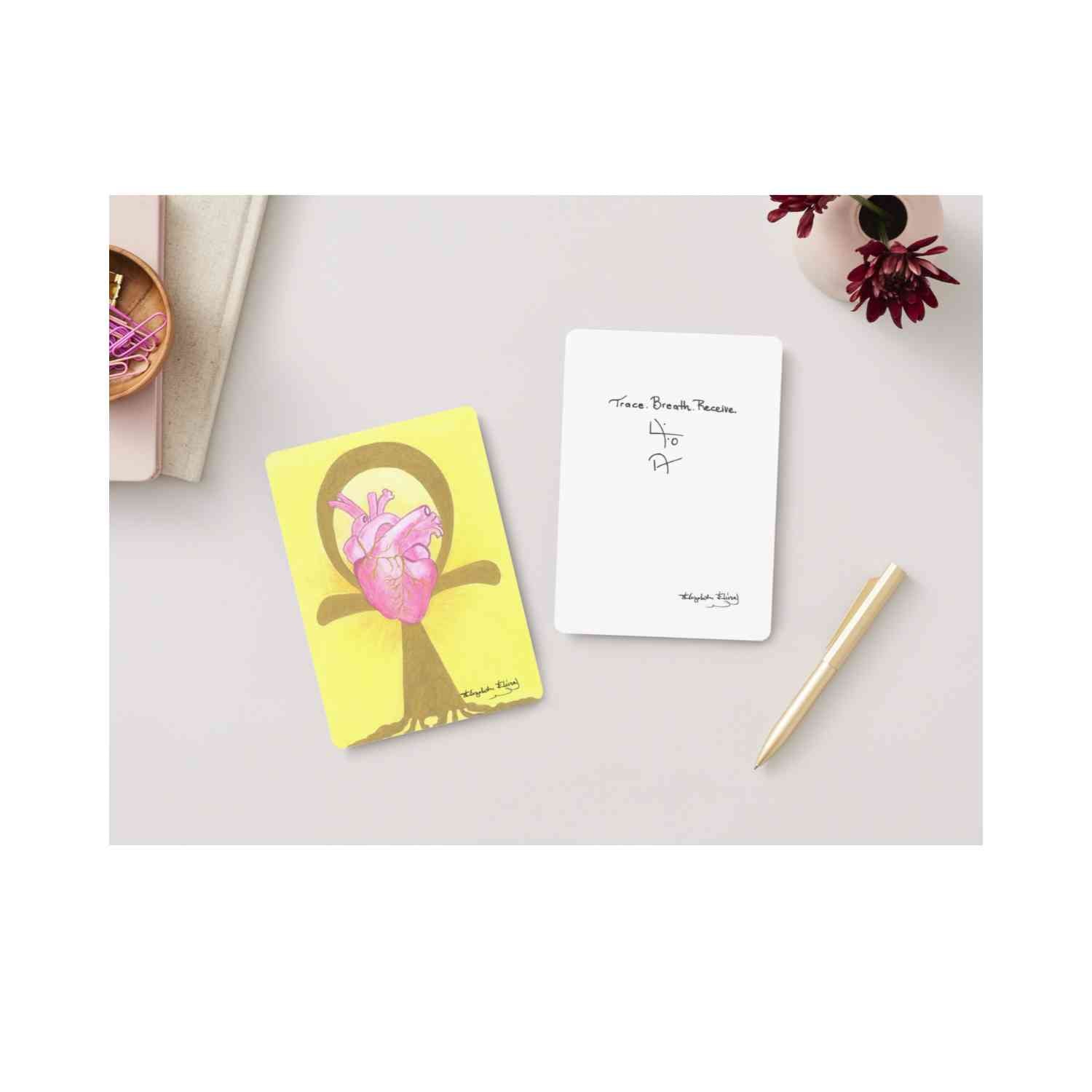 Rooted Heart Return - Frequency Art